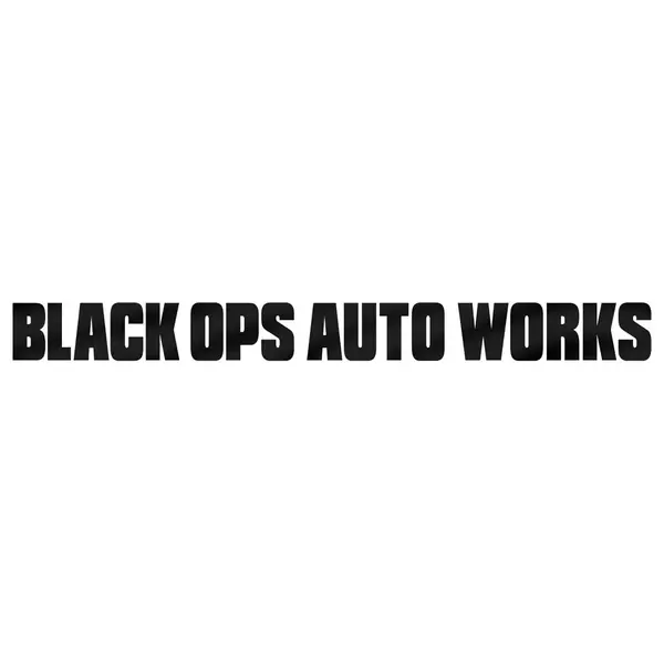 BOAW Windshield Banner Black