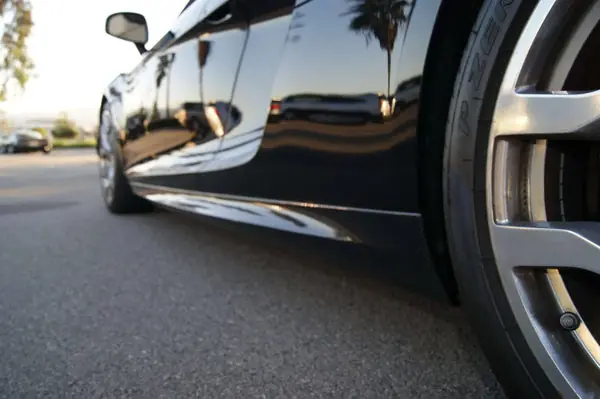 Audi R8 Carbon Fiber V10 Style Skirts 2007-2015