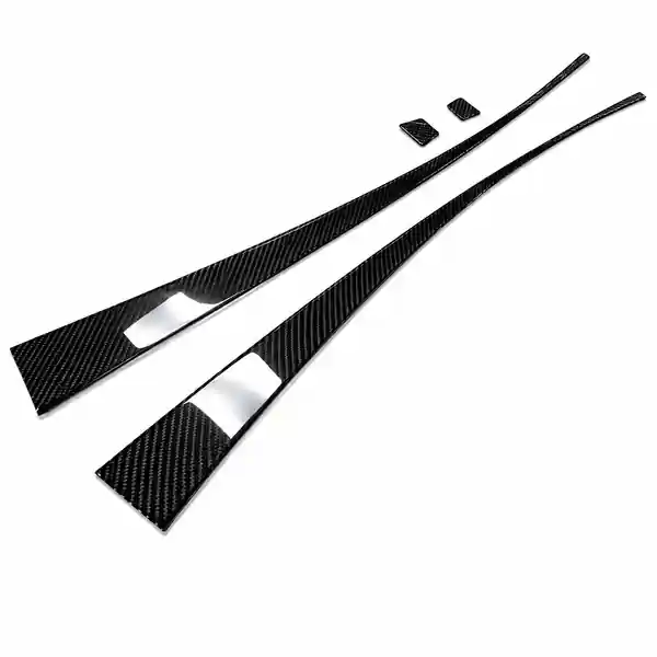 German Rush GR8CFDT0714 Carbon Fiber Door Trim Kit for 2007-2014 Audi R8 Coupe Gen 1 Type 42