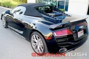 Audi R8 Carbon fiber GT Spyder Style Wing