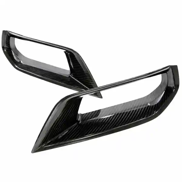 2014-19 Corvette Z06 ConceptZ Carbon Fiber Brake Duct Inserts