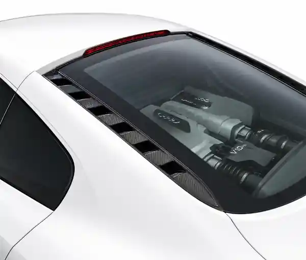 Audi R8 Rear Engine Vents Coupe Carbon Fiber 2007-2015