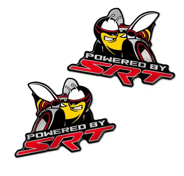 Powered by SRT Fender Badge