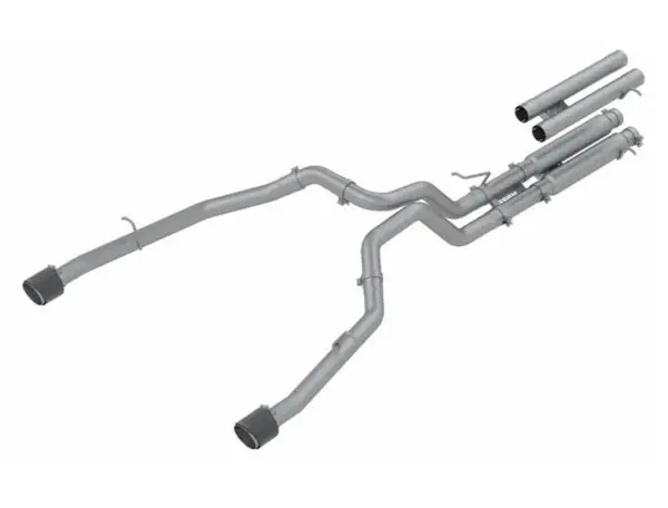 MBRP 2021 Ram TRX 6.2 S/C 3in Catback Dual Rear Carbon Fiber Tips(Race)- T304