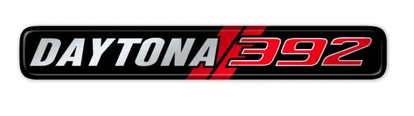 Daytona 392 Dash Badge