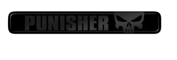 Punisher Dash Badge