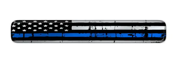 Thin Blue Line Punisher Dash Badge