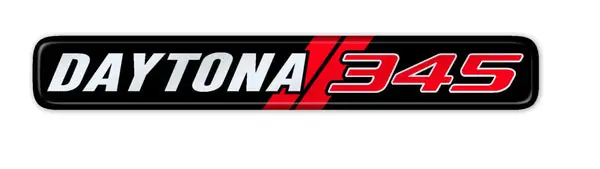 Daytona 345 Dash Badge