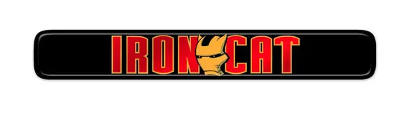 Iron Cat Dash Badge
