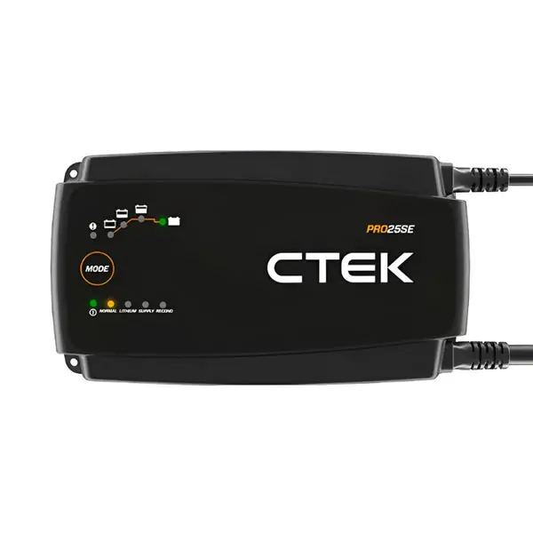 CTEK PRO25SE Battery Charger - 50-60 Hz - 12V - 19.6ft Extended Charging Cable