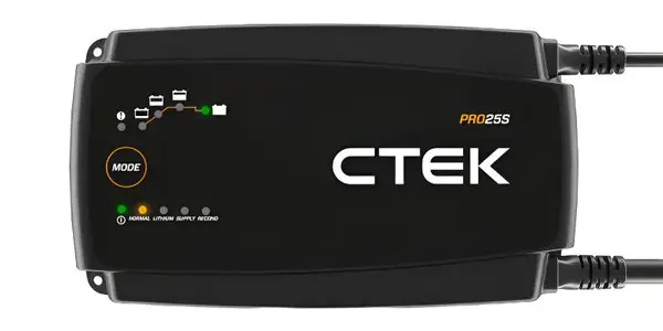 CTEK PRO25S Battery Charger - 50-60 Hz - 12V