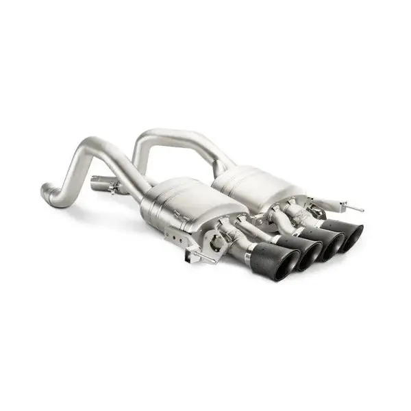 Akrapovic 14-17 Chevrolet Corvette Z06 (C7) Slip-On Line (Titanium) w/ Carbon Tips