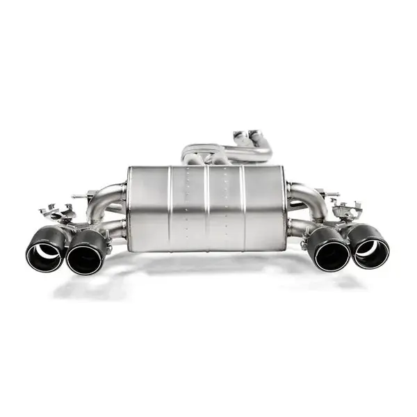 Akrapovic 2018+ BMW M2 Competition/M2 CS (F87N) Slip-On Line (Titanium) w/Carbon Fiber Tips