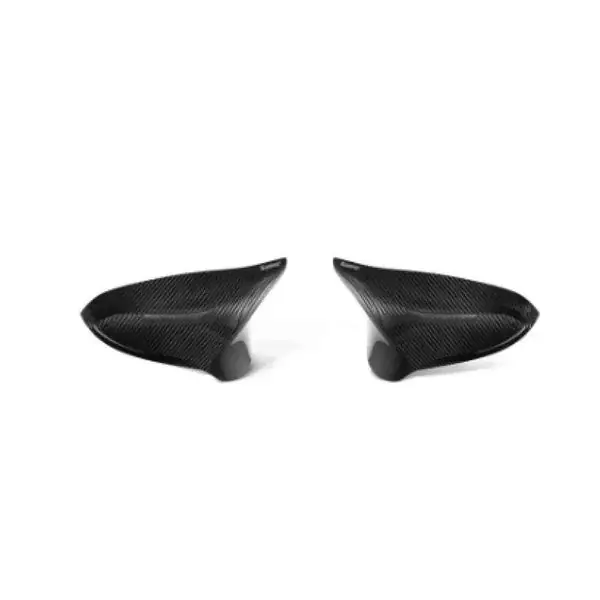 Akrapovic 2014+ BMW M3 (F80) Carbon Fiber Mirror Cap Set - High Gloss