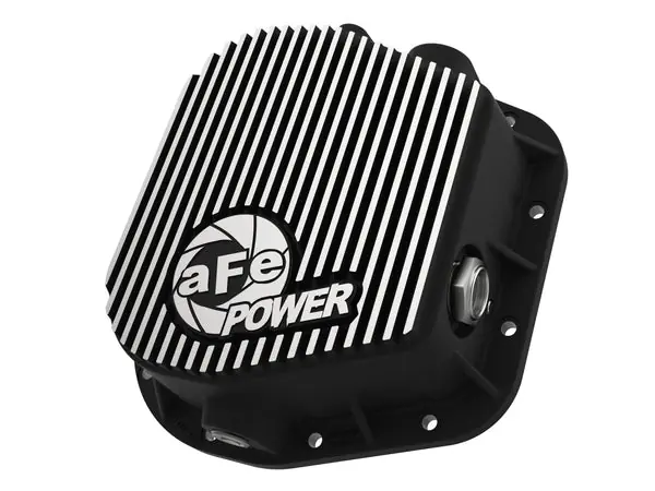 aFe Power Rear Differential Cover (Machined) 12 Bolt 9.75in 11-13 Ford F-150 EcoBoost V6 3.5L (TT)