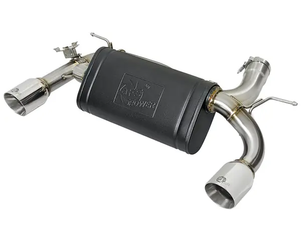 aFe MACHForce XP 16-17 BMW 340i/iX 440i/iX L6-3.0L (t) SS Axle-Back Exhaust w/Polished Tips