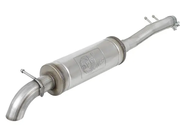 aFe Rock Basher 3in 409 SS Cat-Back Turn-Down Exhaust 12-18 Jeep Wrangler (JK) V6 3.6L/ 07-11 3.8L