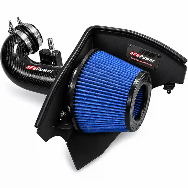 aFe Track Series Carbon Fiber Pro 5R AIS - 16-24 Chevrolet Camaro SS V8-6.2L