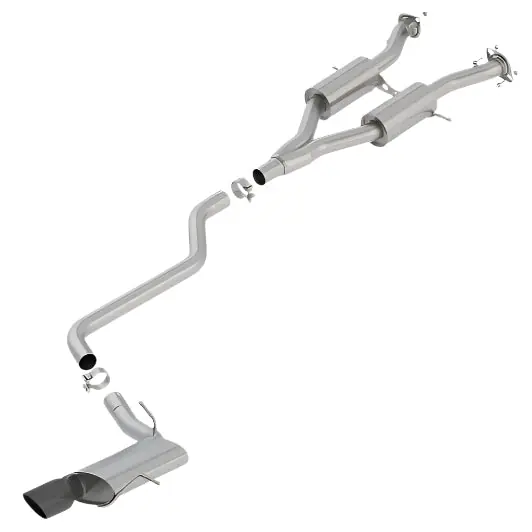 Borla S-Type Cat-Back Exhaust 2014-2021 Jeep Grand Cherokee 3.6L V6 AWD