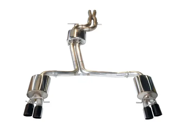 AWE Tuning Audi B8.5 S4 3.0T Touring Edition Exhaust System - Chrome Silver Tips (102mm)