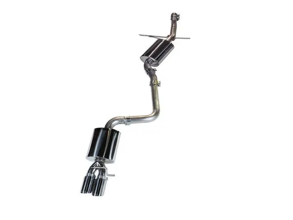 AWE Tuning Audi B8 A4 Touring Edition Exhaust - Single Side Diamond Black Tips
