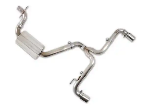 AWE Tuning Mk6 GTI Performance Catback - Diamond Black Round Tips