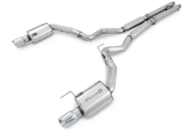 AWE Tuning S550 Mustang GT Cat-back Exhaust - Touring Edition (Diamond Black Tips)