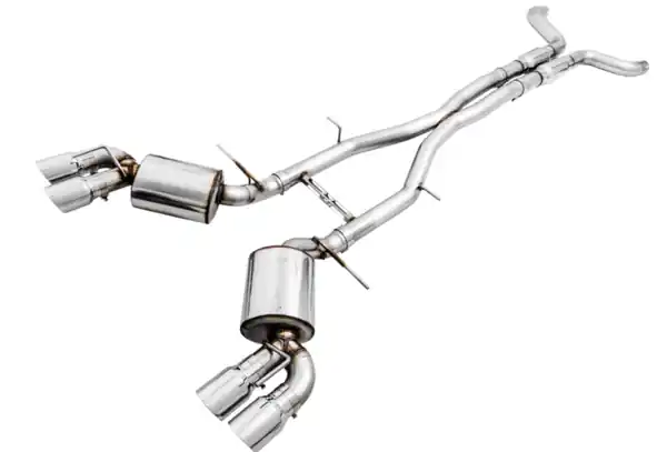 AWE Tuning 16-19 Chevy Camaro SS Res Cat-Back Exhaust -Touring Edition (Quad Chrome Silver Tips)