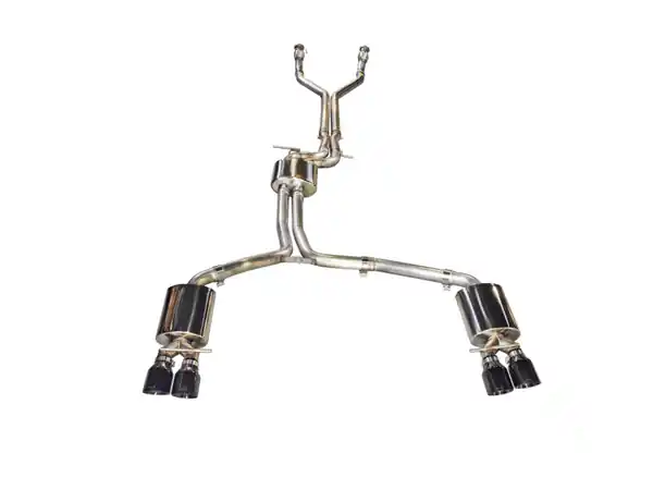 AWE Tuning Audi C7 / C7.5 S6 4.0T Touring Edition Exhaust - Diamond Black Tips