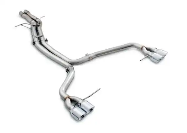 AWE Tuning Porsche Macan Touring Edition Exhaust System - Diamond Black 102mm Tips