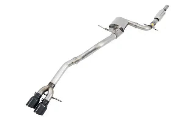 AWE Tuning Mk5 Jetta Mk6 Sportwagen 2.5L Track Edition Exhaust - Diamond Black Tips
