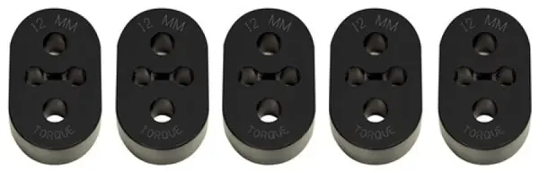 Torque Solution Exhaust Mount Kit: Subaru Sti 2008-11