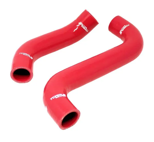 Torque Solution 02-07 Subaru WRX / 04-07 STI Silicone Radiator Hose Kit - Red