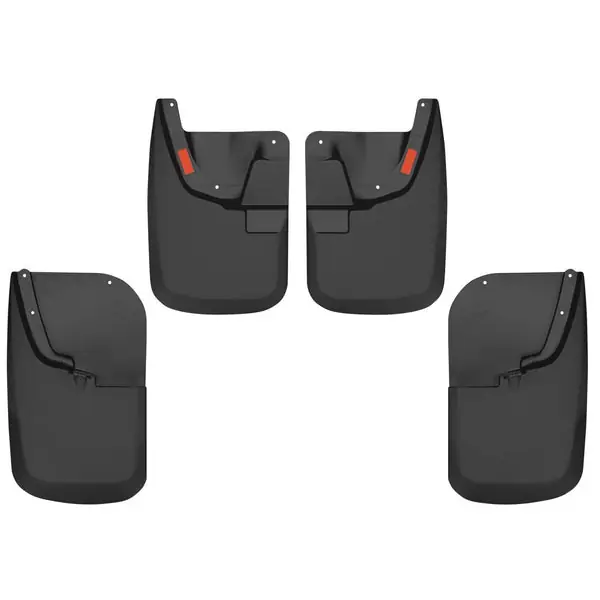 Husky Liners 11-16 Ford F-250 Super Duty/F-350 Super Duty Front and Rear Mud Guards - Black