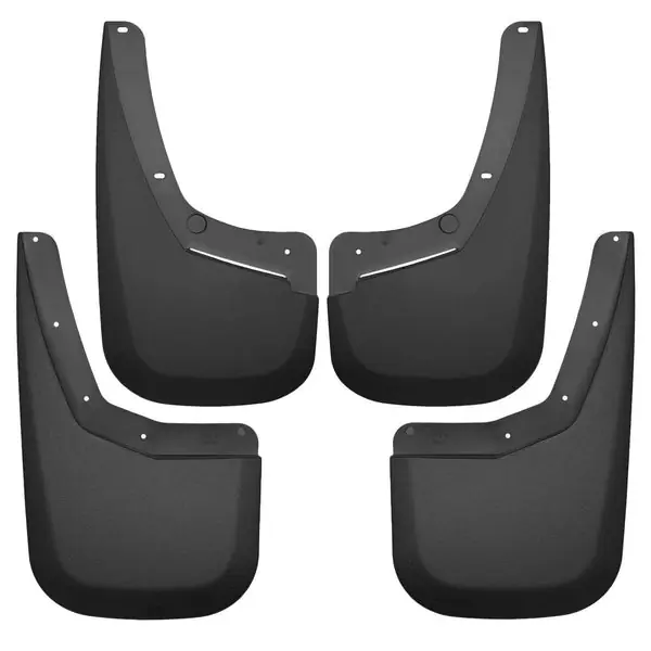Husky Liners 07-13 Chevy Silverado 1500 LT / 07-14 Siverado 2500HD Front and Rear Mud Guards - Black