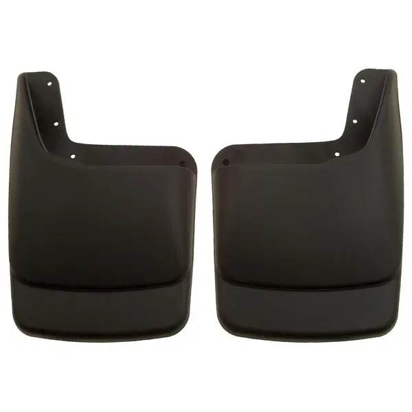 Husky Liners 99-09 Ford SuperDuty Regular/Super/Crew Cab Custom-Molded Rear Mud Guards (w/Flares)