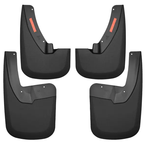 Husky Liners 09-17 Dodge Ram 1500/2500 Both w/ OE Fender Flares Front and Rear Mud Guards - Black
