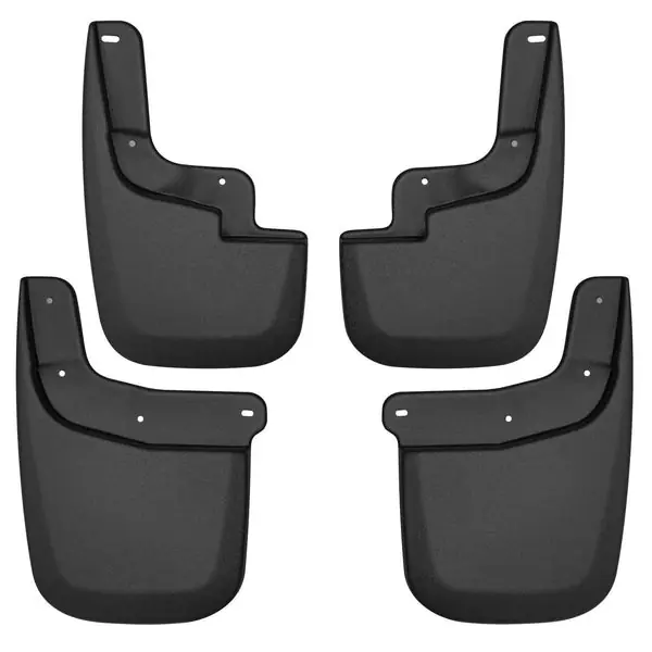 Husky Liners 15-22 Chevy Colorado w/o Flares (Excl. ZR2) Front and Rear Mud Guards - Black
