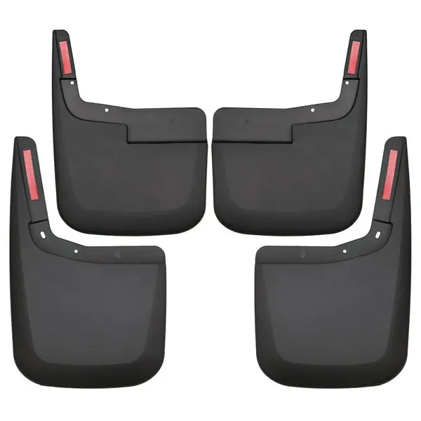 Husky Liners 2015-2017 Ford F-150 w/o Fender Flares Front and Rear Mud Guards - Black