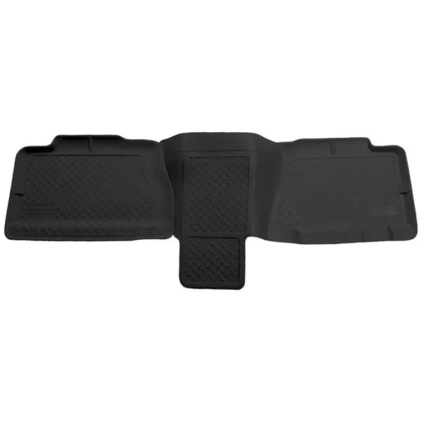 Husky Liners 01-06 Chevy Suburban/Yukon XL/Denali XL Classic Style 2nd Row Black Floor Liners