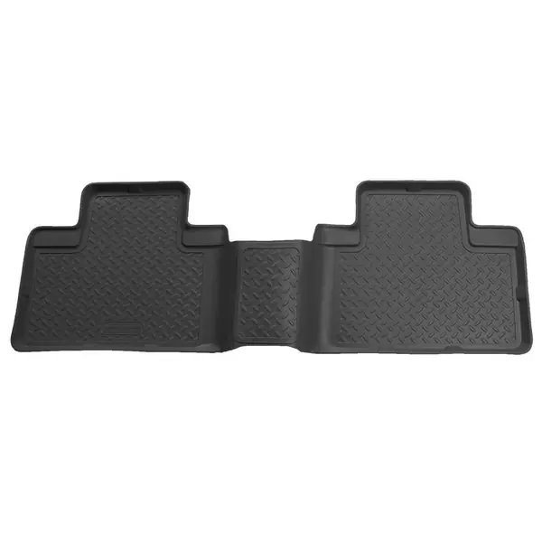 Husky Liners 00-03 Nissan Xterra/Frontier Crew Cab Classic Style 2nd Row Black Floor Liners