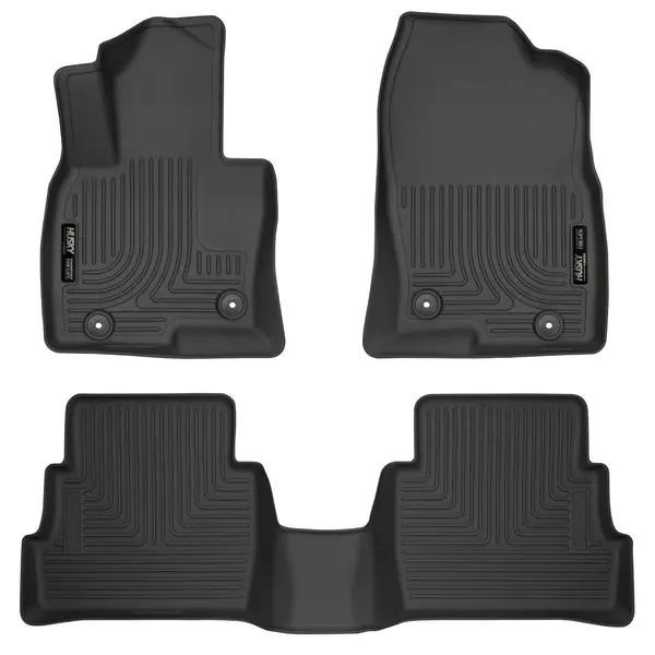 Husky Liners 2017 Mazda CX-5 Weatherbeater Black Front & 2nd Seat Floor Liners
