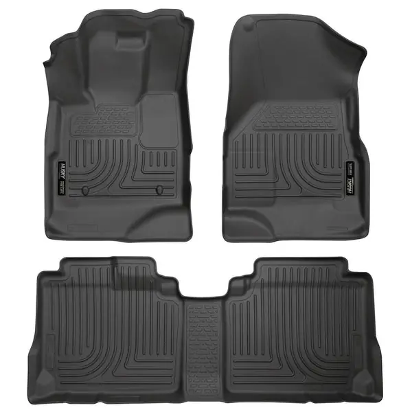 Husky Liners 10-12 Chevy Equinox/GMC Terrain WeatherBeater Combo Black Floor Liners