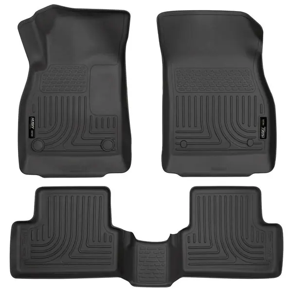 Husky Liners 11-12 Chevrolet Cruze WeatherBeater Combo Black Floor Liners