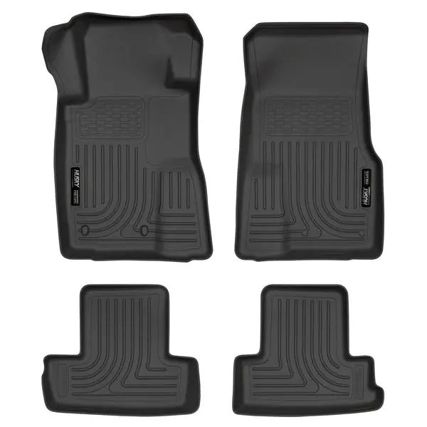 Husky Liners 10-12 Ford Mustang WeatherBeater Combo Black Floor Liners
