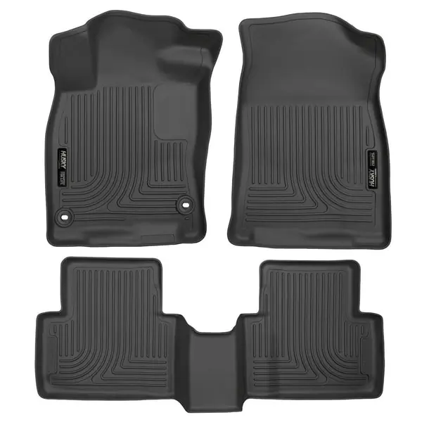 Husky Liners 2016 Honda Civic (4DR) WeatherBeater Combo Black Floor Liners
