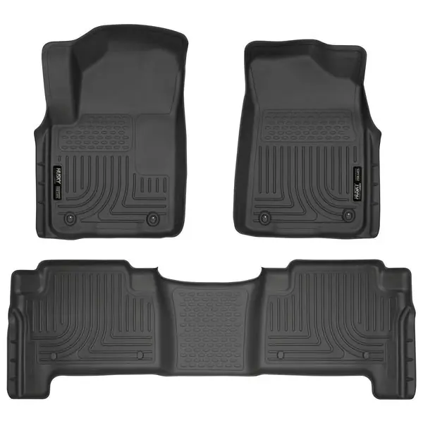 Husky Liners 2011 Infiniti QX56 WeatherBeater Combo Black Floor Liners