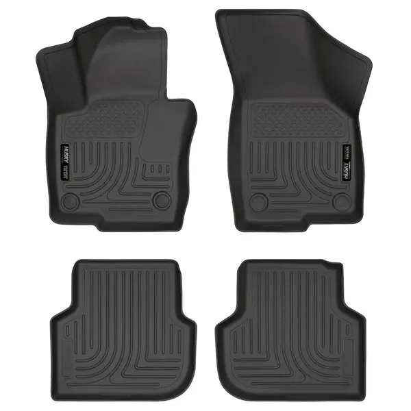 Husky Liners 2011 Volkswagen Jetta (Sedan) WeatherBeater Combo Black Floor Liners