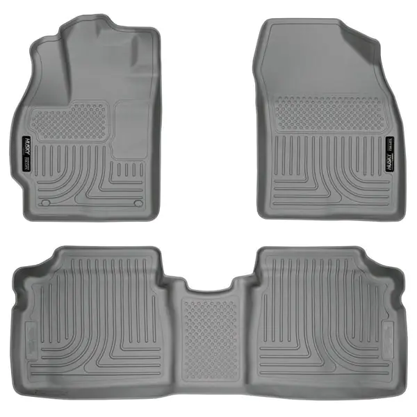 Husky Liners 10-12 Toyota Prius WeatherBeater Combo Gray Floor Liners