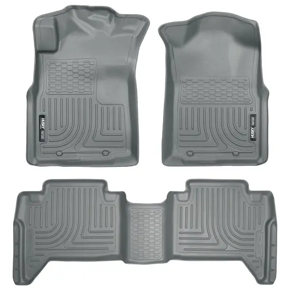 Husky Liners 05-13 Toyota Tacoma WeatherBeater Combo Grey Floor Liners